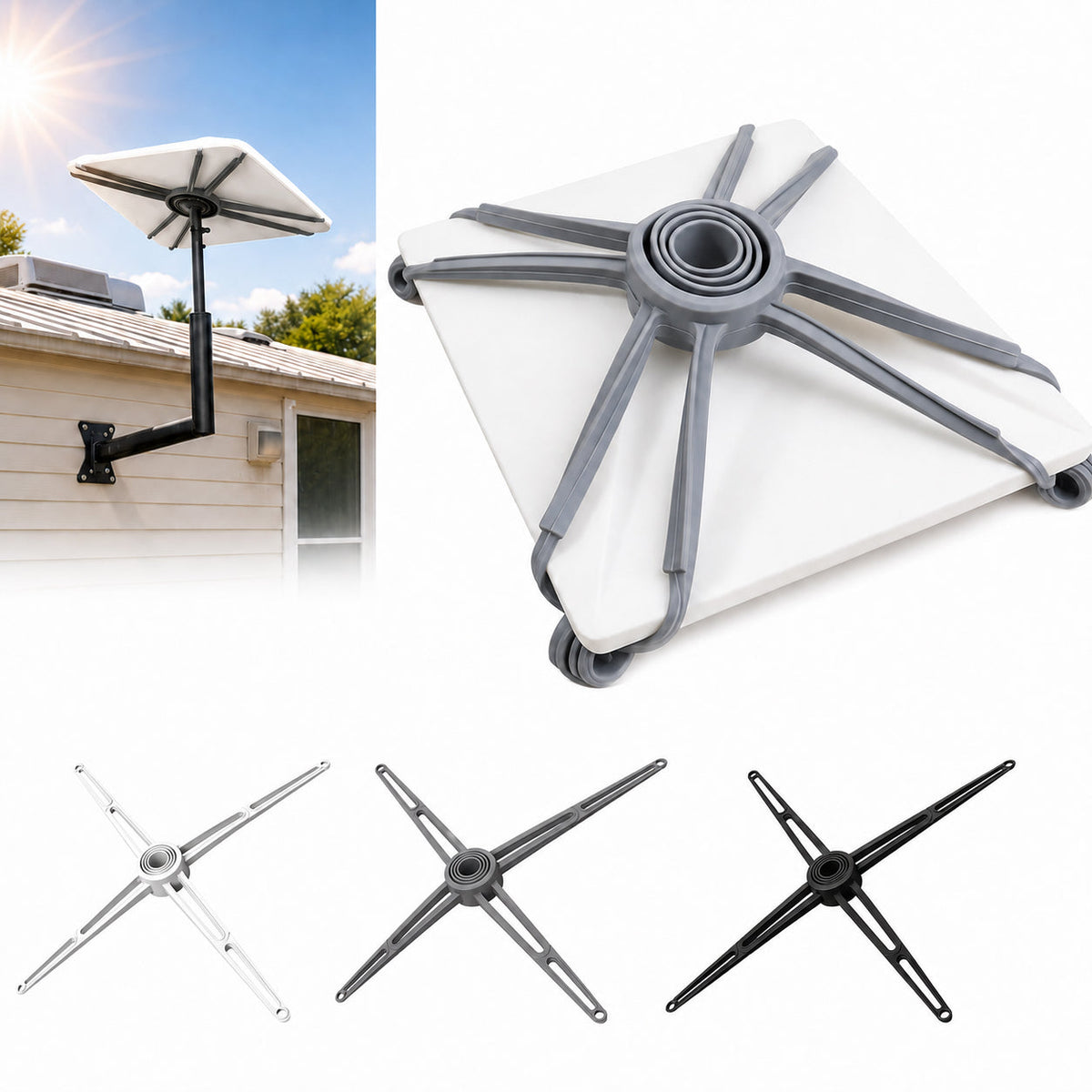 Ryvaxo Starlink Mini and Gen 3 power cable accessory for RV and camping setup, main product image