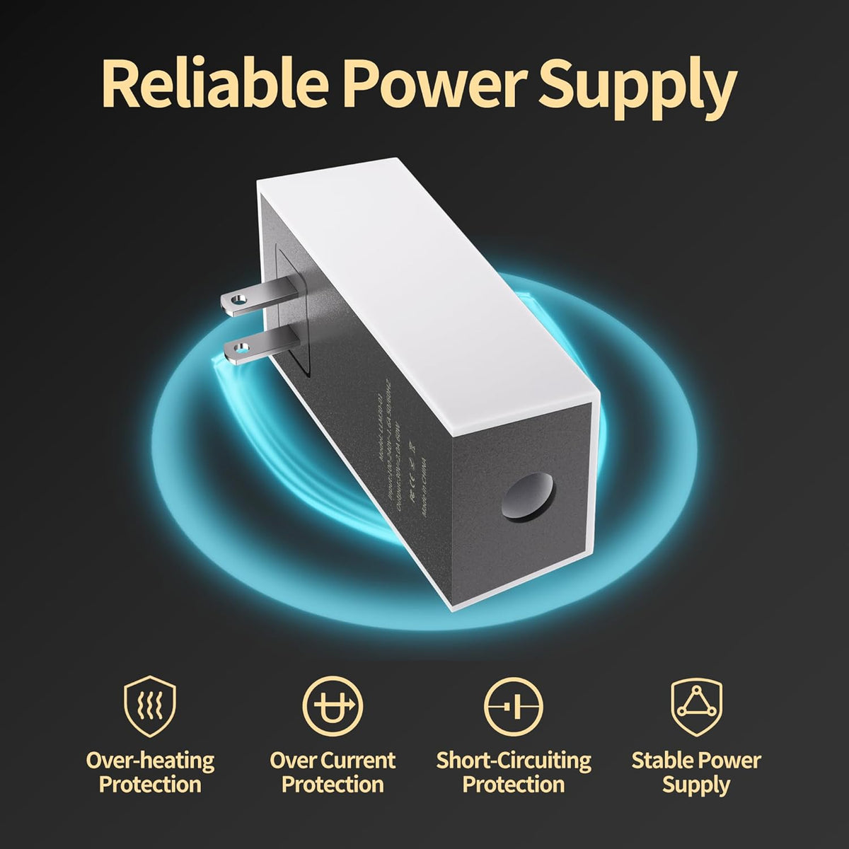 Ryvaxo Starlink Mini car charger adapter for RV and camping setup, product detail image 3