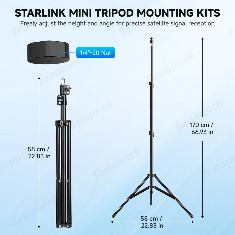 Ryvaxo Starlink Mini car charger adapter for RV and camping setup, product detail image 4
