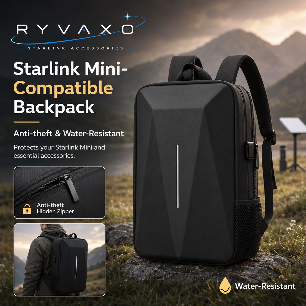 Ryvaxo Starlink Mini portable power bank for RV and camping setup, product detail image 2