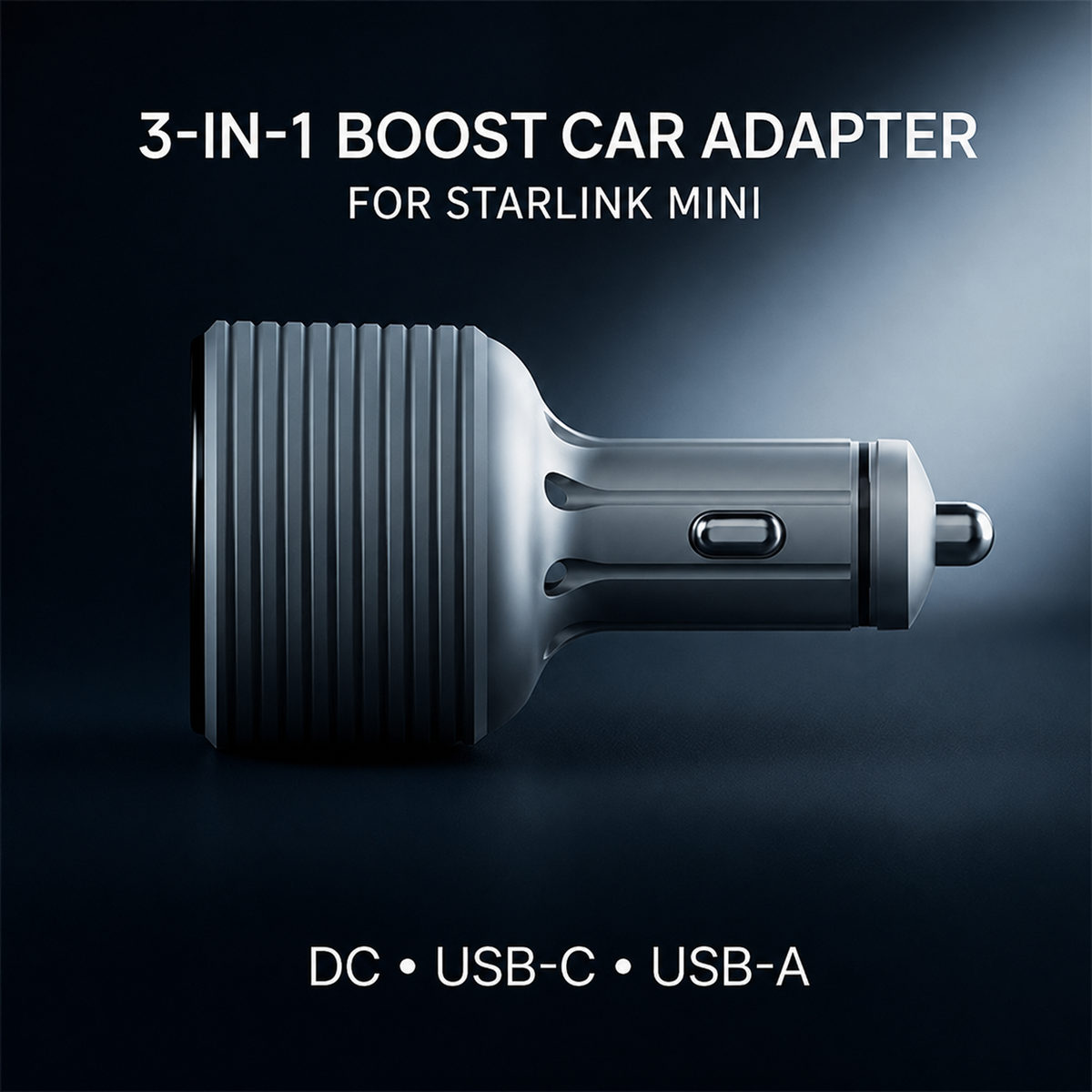 Ryvaxo Starlink Mini car charger adapter for RV and camping setup, product detail image 5