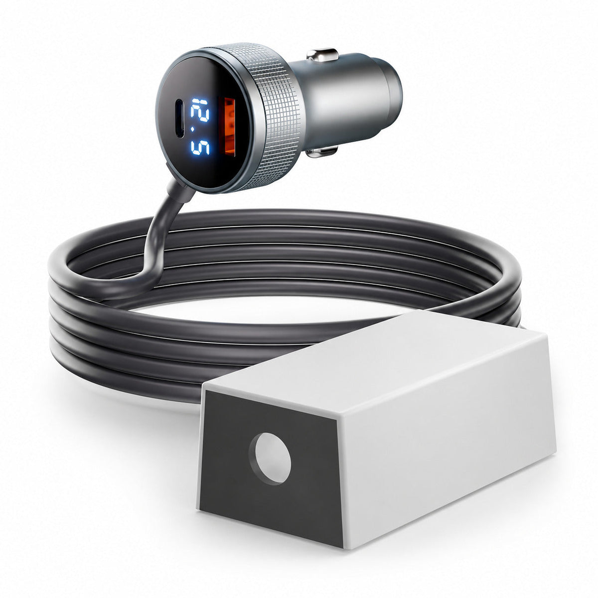 Ryvaxo Starlink Mini car charger adapter for RV and camping setup, main product image