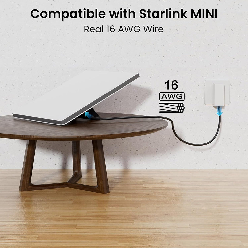 Ryvaxo Starlink Mini power adapter for RV and camping setup, product detail image 2