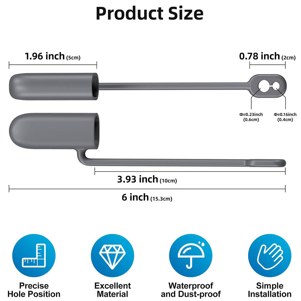 Ryvaxo Starlink Gen 2 and Gen 3 power cable accessory for roof installation, product detail image 2