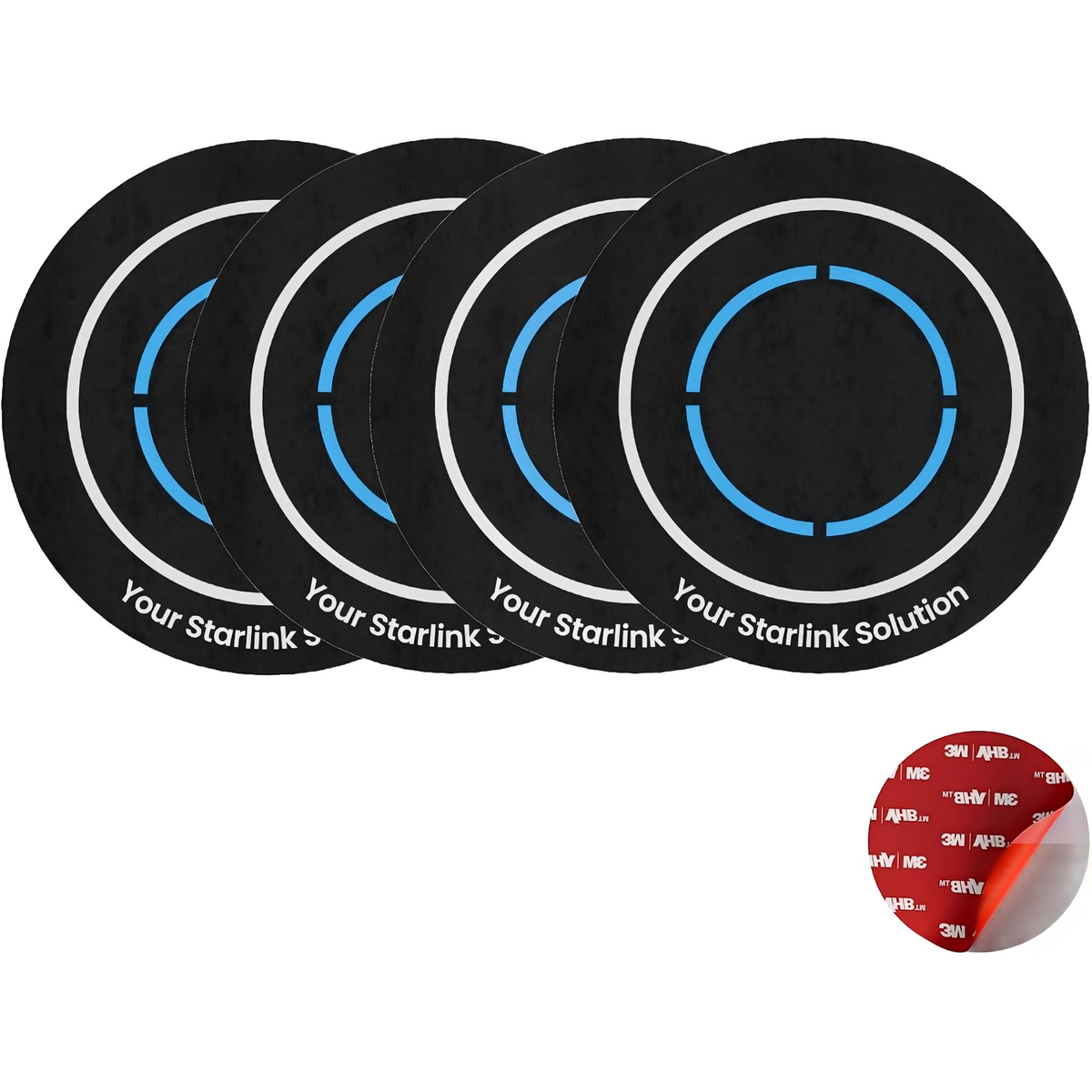 Ryvaxo Starlink Mini and Gen 3 magnetic mount for RV and camping setup, main product image